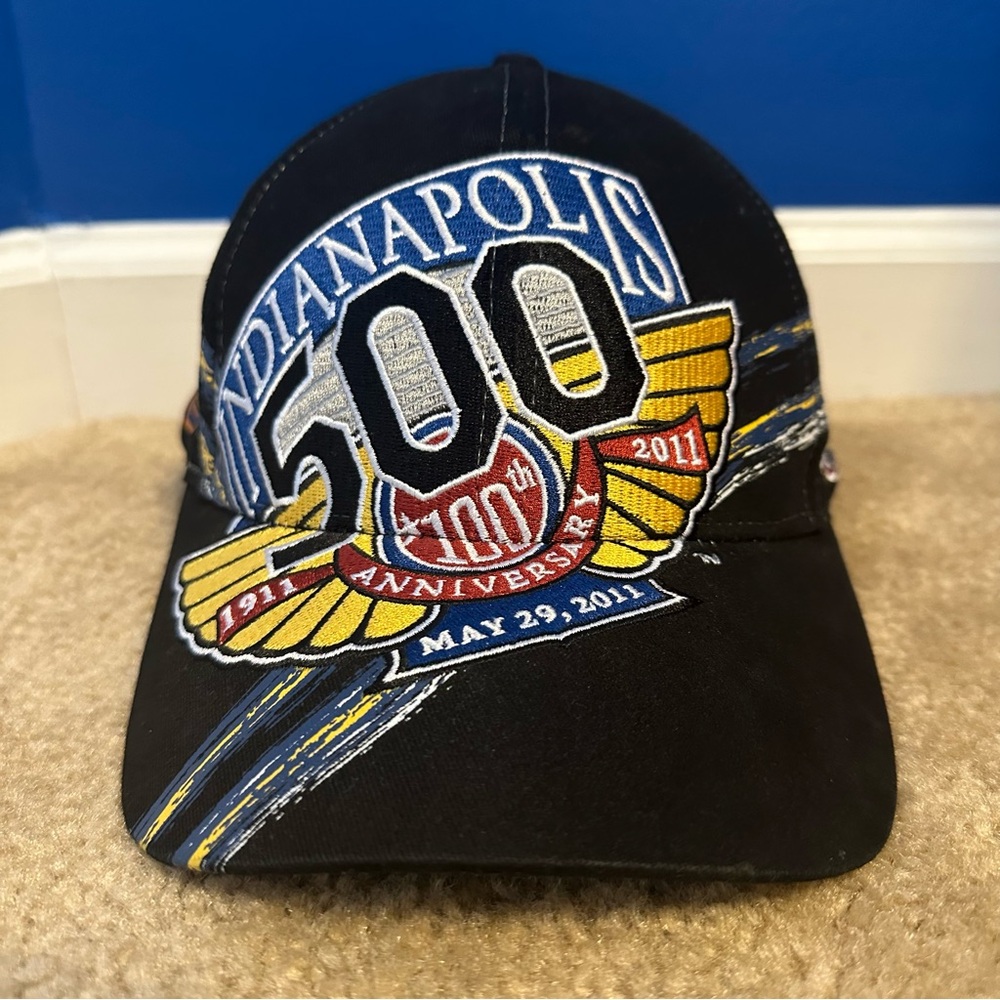 2011 Indianapolis 500 Event Hat 100th Anniversary Baseball Cap Adjustable